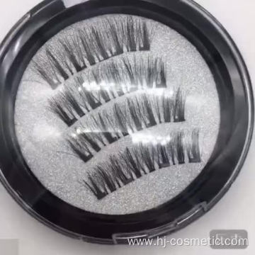 3D Private Label Magic 4 Magnetic Eyelashes supplier